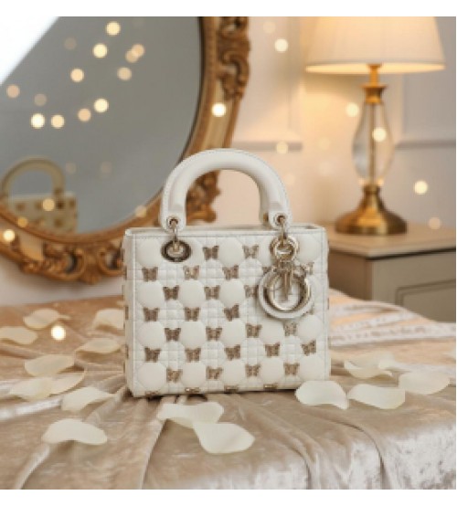 Hand Bag White E0042